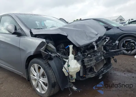 2013 Hyundai Accent Gls/Se from USA, damaged, VIN KMHCU4AE9DU473358